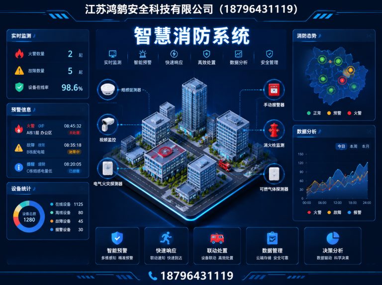 温州消防通信指挥展示图